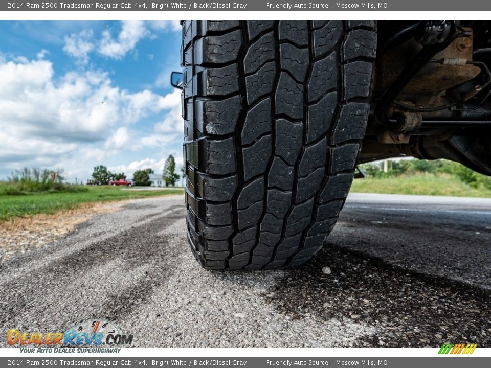 2014 Ram 2500 Tradesman Regular Cab 4x4 Bright White / Black/Diesel Gray Photo #15