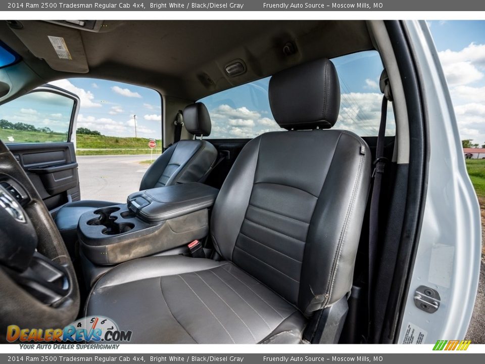 Front Seat of 2014 Ram 2500 Tradesman Regular Cab 4x4 Photo #18