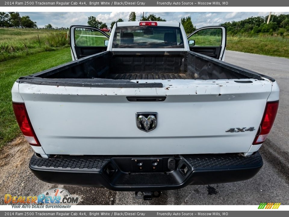 2014 Ram 2500 Tradesman Regular Cab 4x4 Bright White / Black/Diesel Gray Photo #23