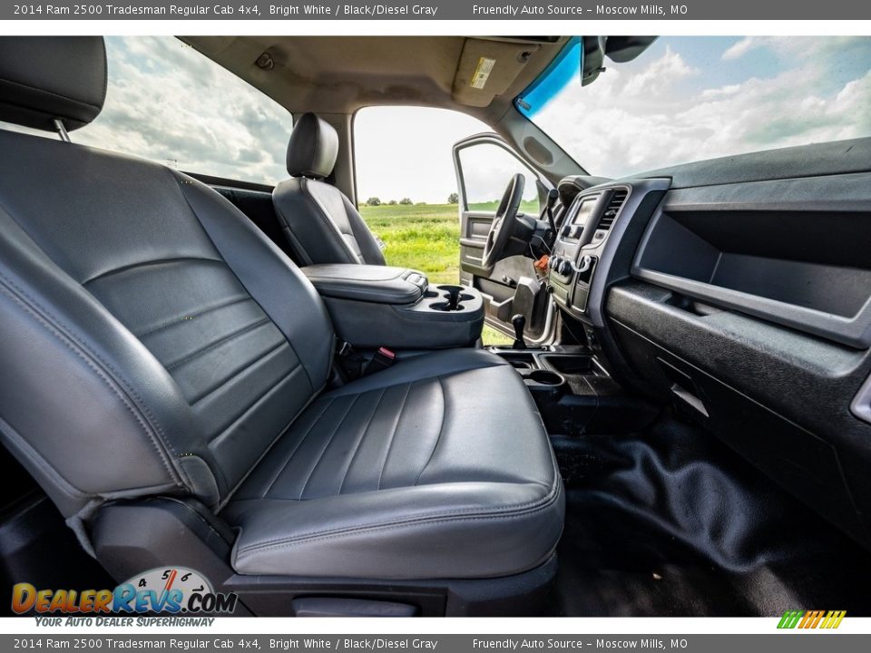 Front Seat of 2014 Ram 2500 Tradesman Regular Cab 4x4 Photo #27