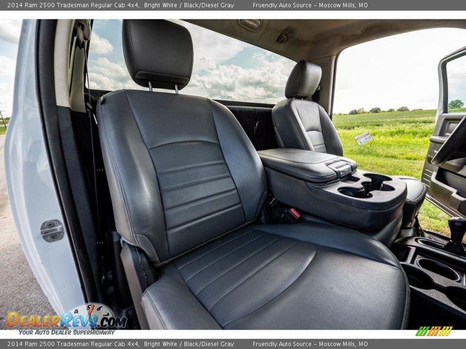 Front Seat of 2014 Ram 2500 Tradesman Regular Cab 4x4 Photo #28