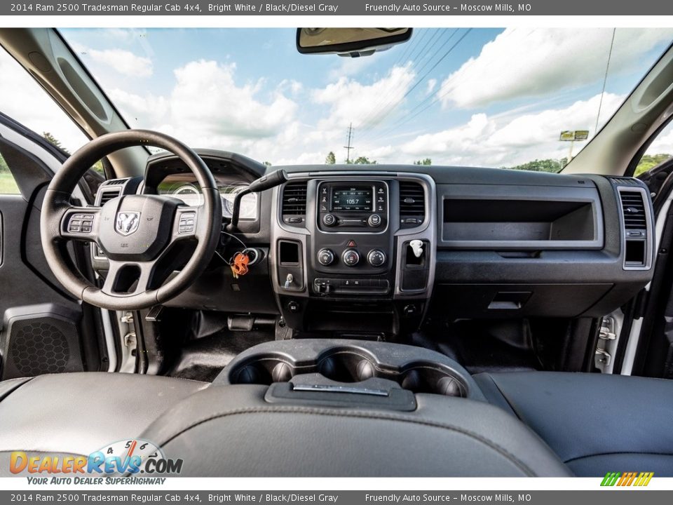 Dashboard of 2014 Ram 2500 Tradesman Regular Cab 4x4 Photo #29