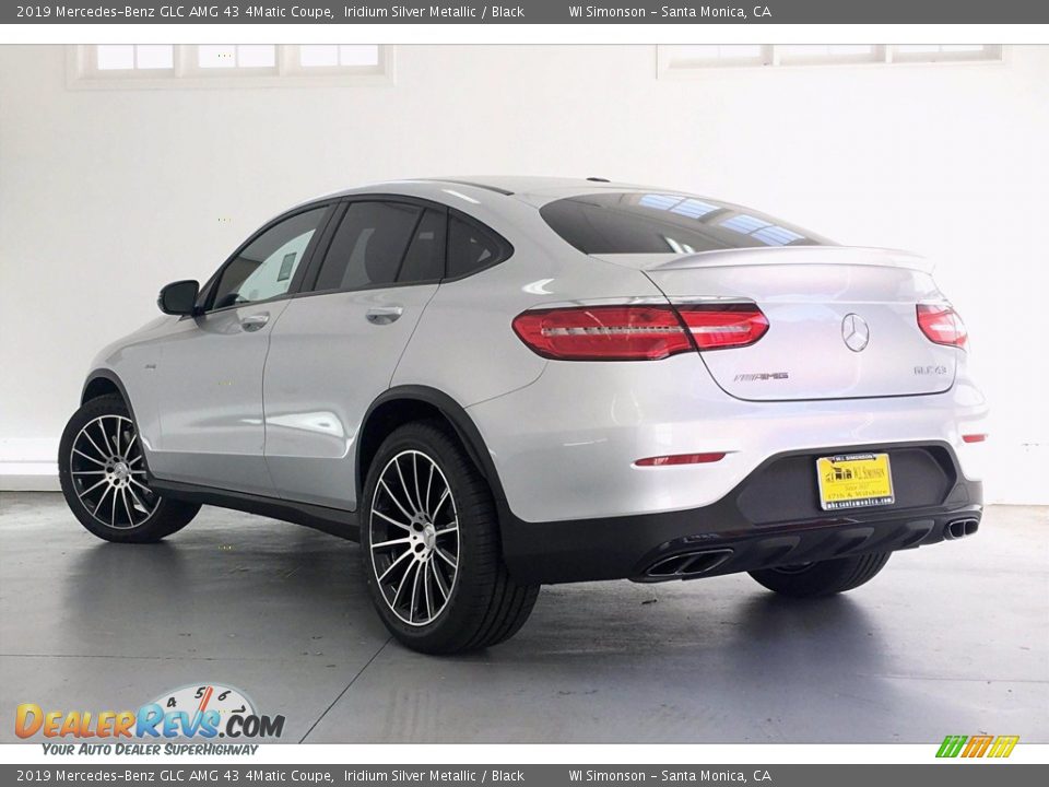 2019 Mercedes-Benz GLC AMG 43 4Matic Coupe Iridium Silver Metallic / Black Photo #2