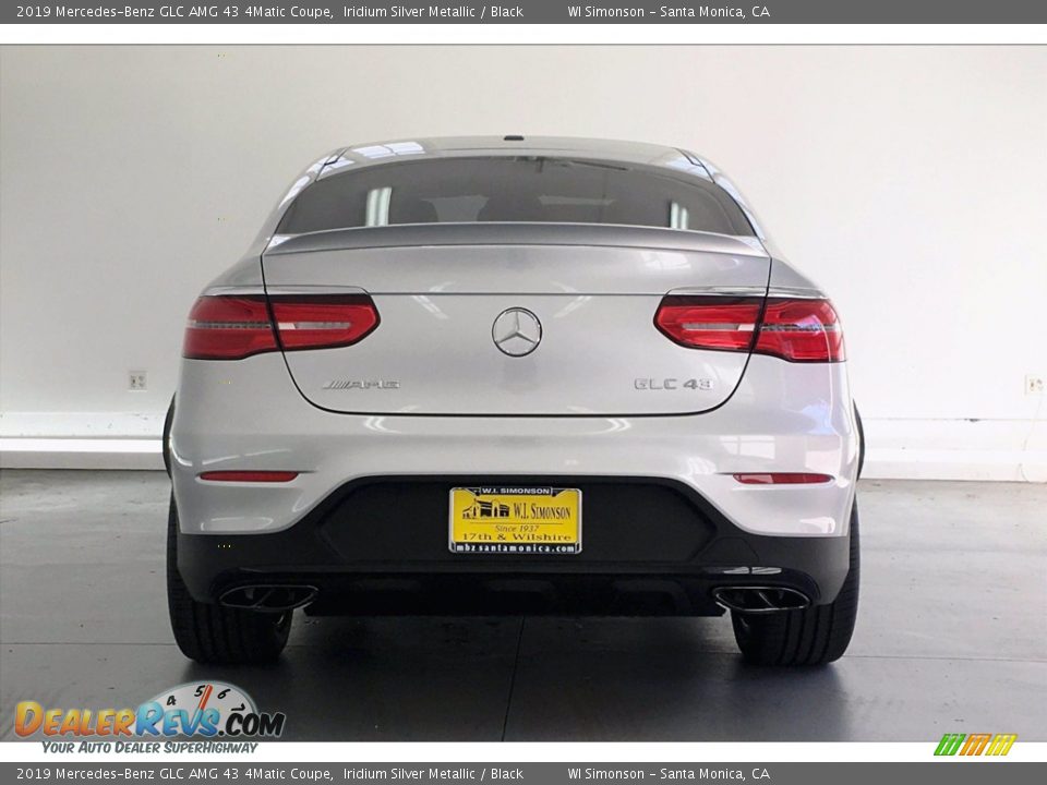 2019 Mercedes-Benz GLC AMG 43 4Matic Coupe Iridium Silver Metallic / Black Photo #3