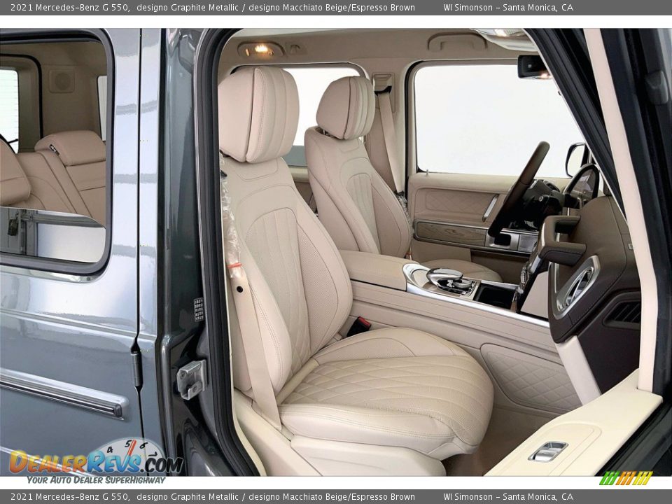 designo Macchiato Beige/Espresso Brown Interior - 2021 Mercedes-Benz G 550 Photo #5