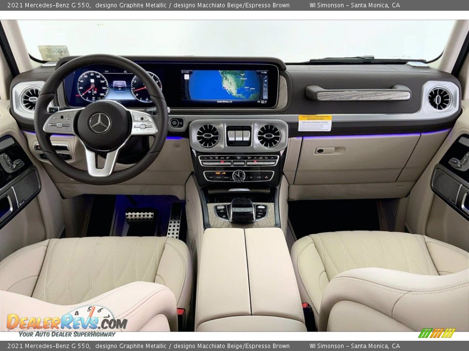 Dashboard of 2021 Mercedes-Benz G 550 Photo #6