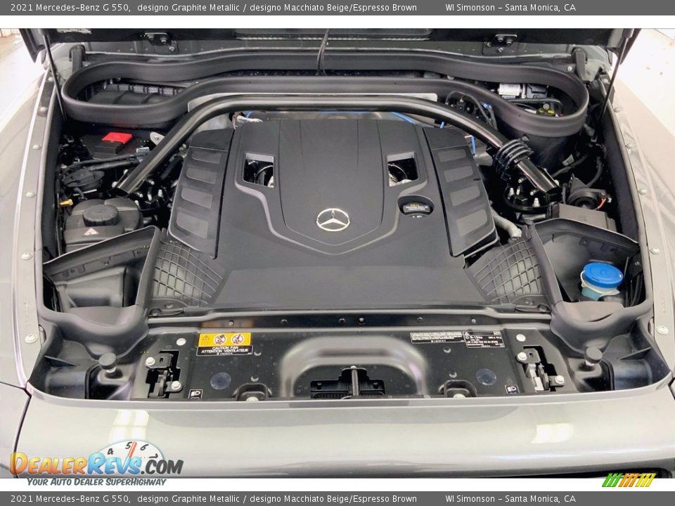 2021 Mercedes-Benz G 550 4.0 Liter DI biturbo DOHC 32-Valve VVT V8 Engine Photo #9