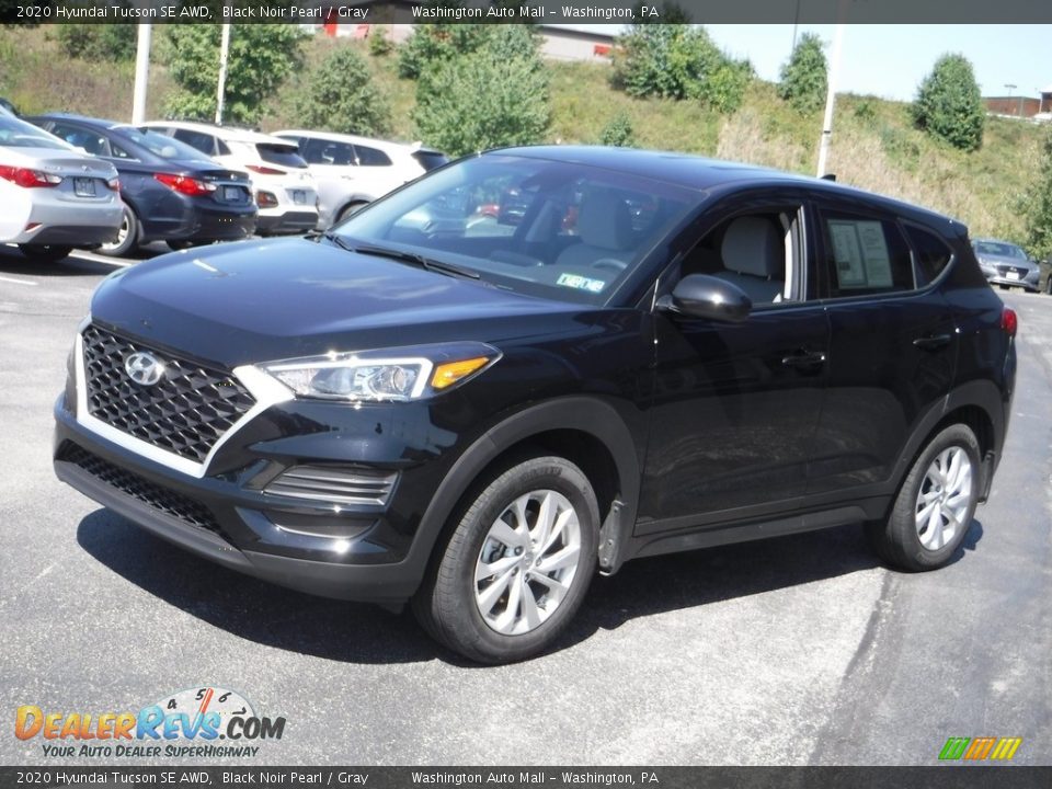 2020 Hyundai Tucson SE AWD Black Noir Pearl / Gray Photo #5