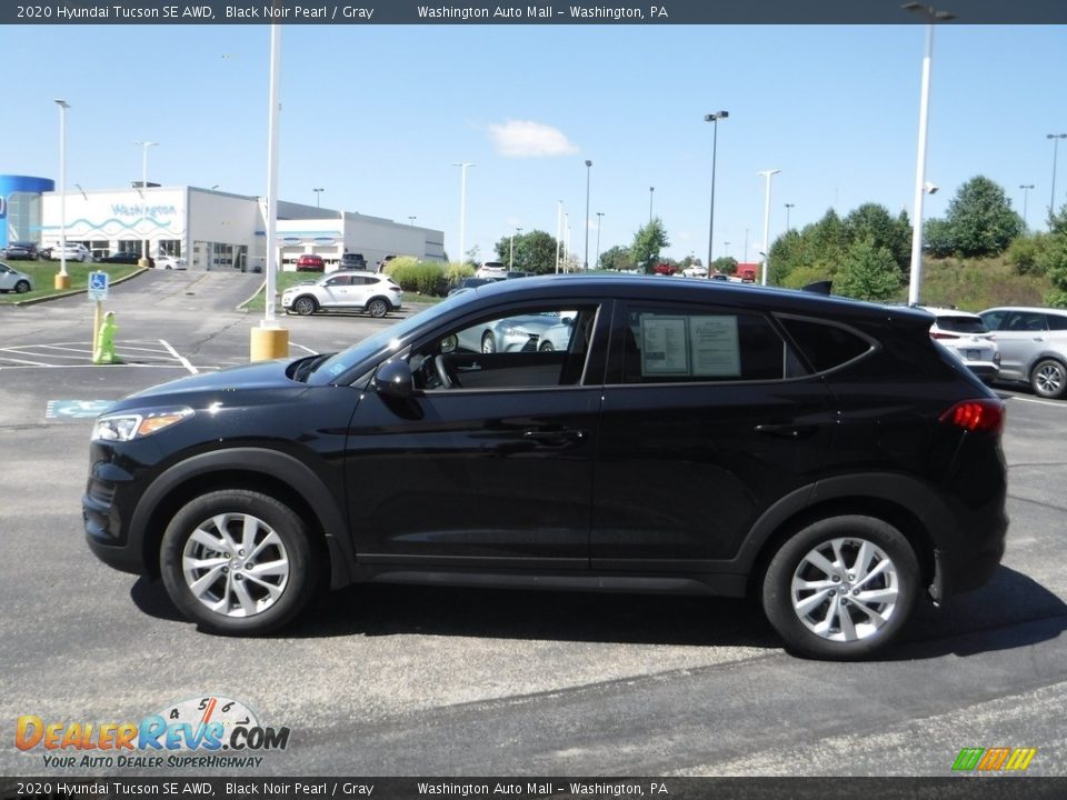 2020 Hyundai Tucson SE AWD Black Noir Pearl / Gray Photo #6