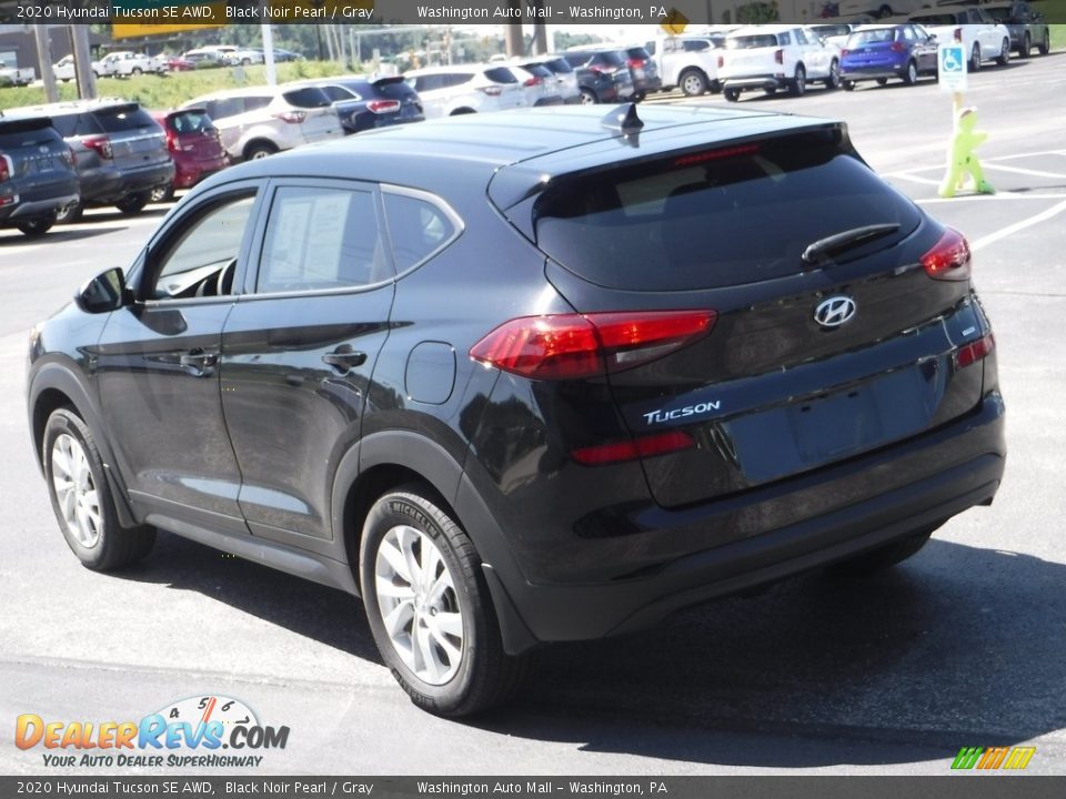 2020 Hyundai Tucson SE AWD Black Noir Pearl / Gray Photo #7