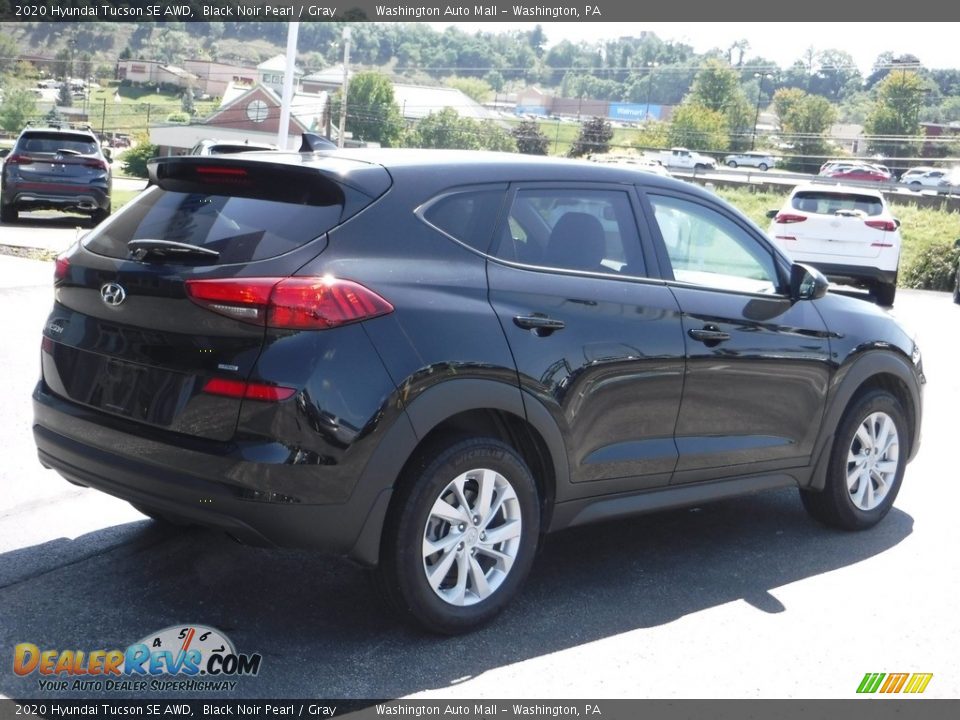 2020 Hyundai Tucson SE AWD Black Noir Pearl / Gray Photo #9