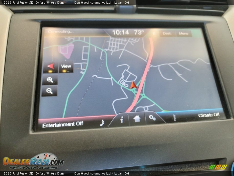 2016 Ford Fusion SE Oxford White / Dune Photo #3