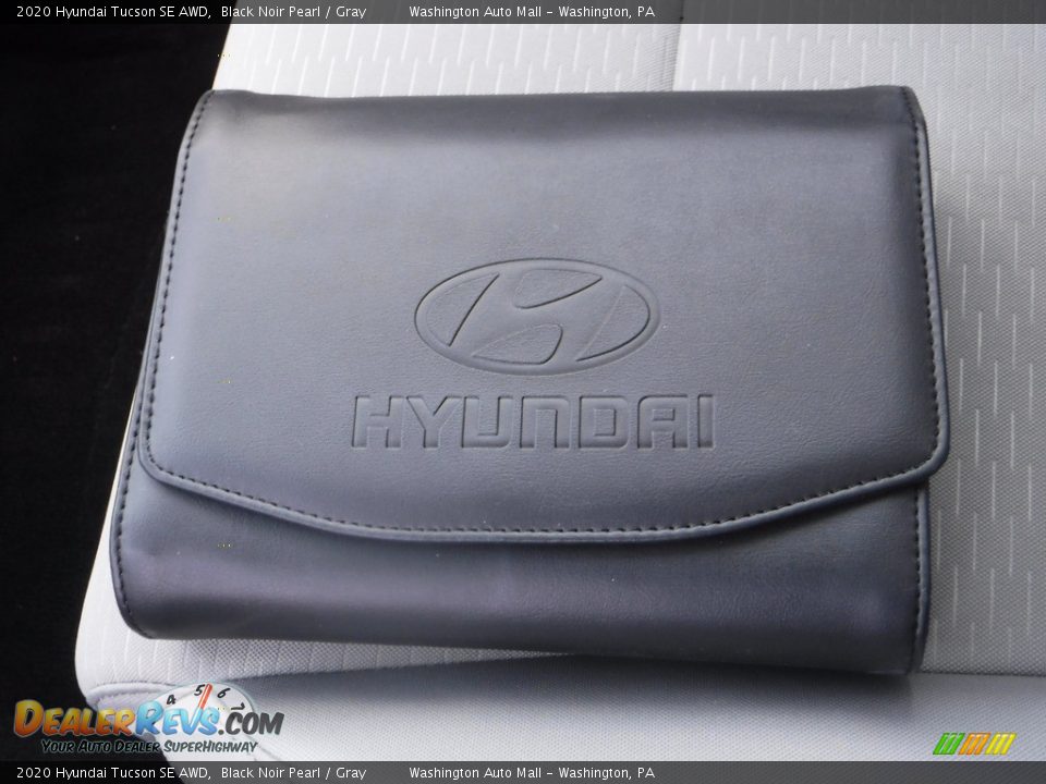 2020 Hyundai Tucson SE AWD Black Noir Pearl / Gray Photo #27