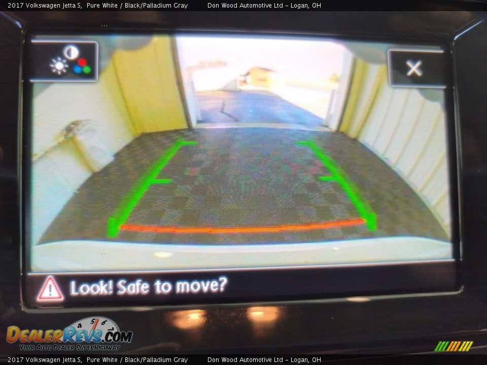 2017 Volkswagen Jetta S Pure White / Black/Palladium Gray Photo #2