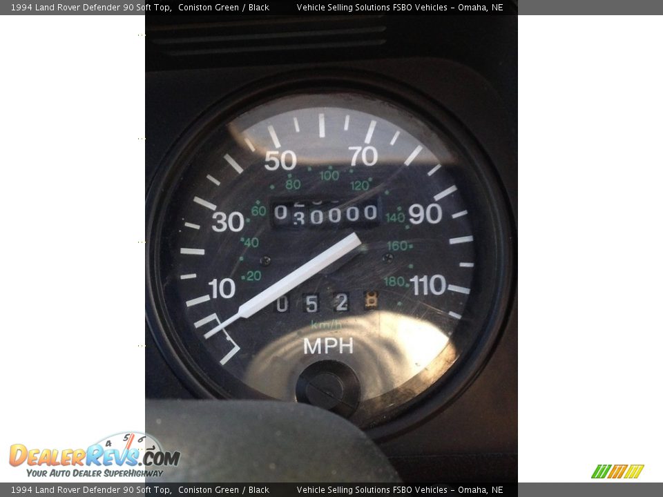 1994 Land Rover Defender 90 Soft Top Gauges Photo #9