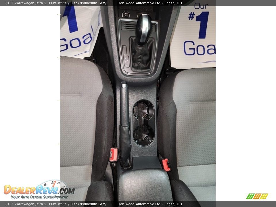 2017 Volkswagen Jetta S Pure White / Black/Palladium Gray Photo #20