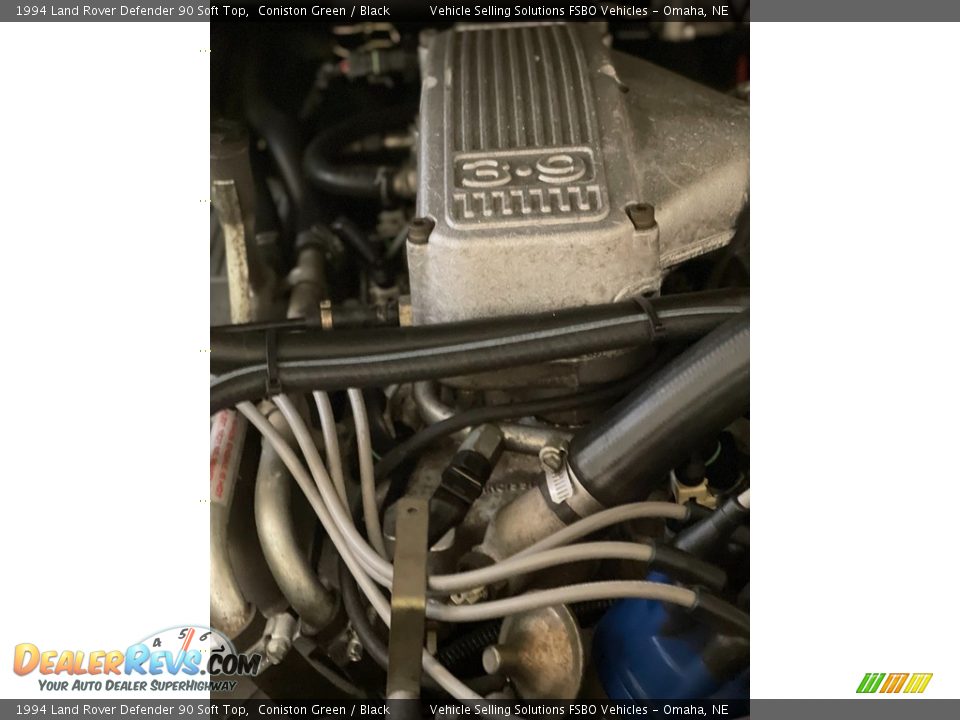 1994 Land Rover Defender 90 Soft Top 3.9 Liter OHV 16-Valve V8 Engine Photo #23