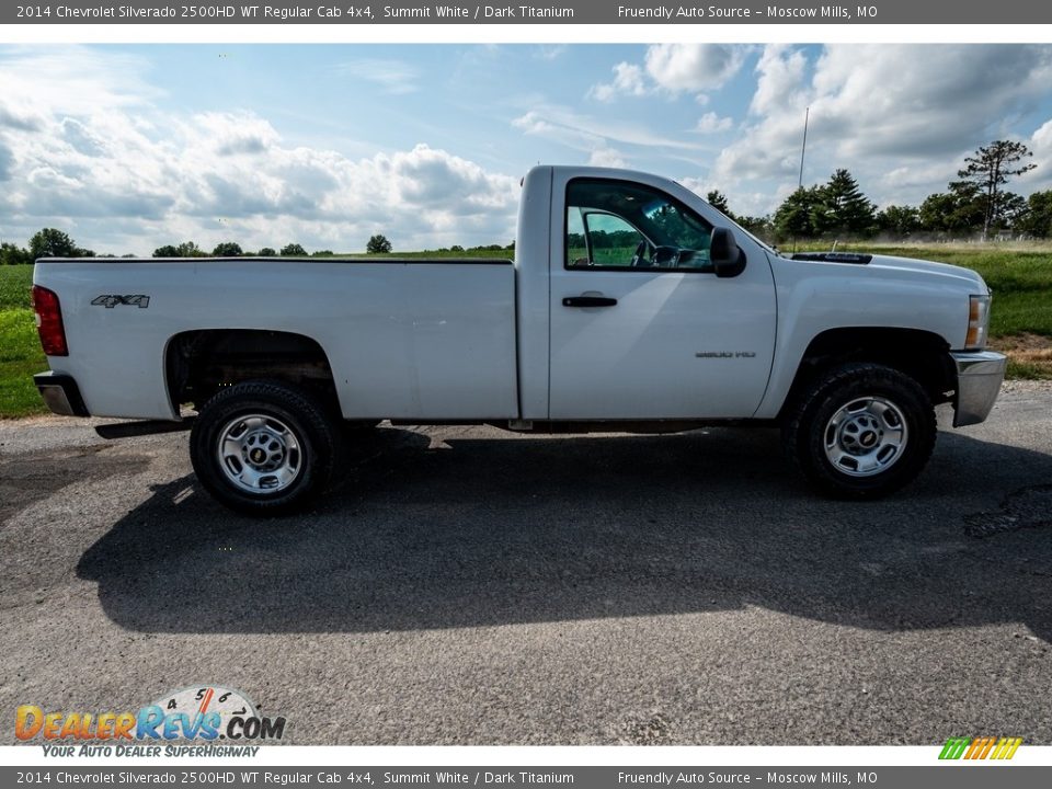 2014 Chevrolet Silverado 2500HD WT Regular Cab 4x4 Summit White / Dark Titanium Photo #3