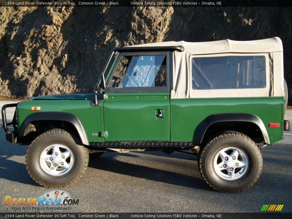 Coniston Green 1994 Land Rover Defender 90 Soft Top Photo #27