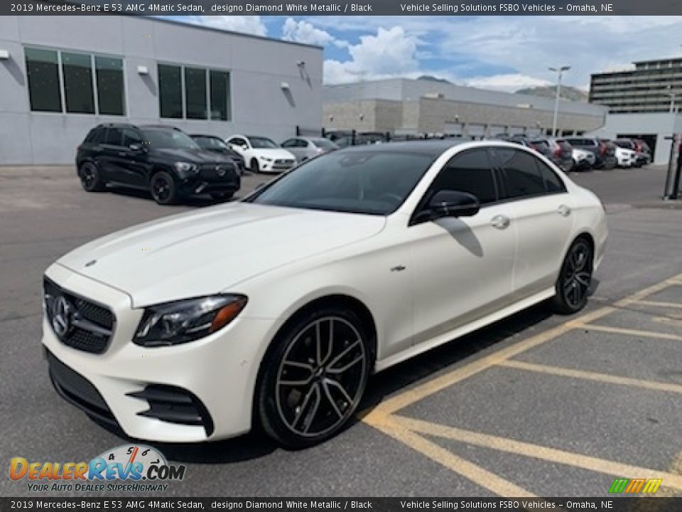 Front 3/4 View of 2019 Mercedes-Benz E 53 AMG 4Matic Sedan Photo #1