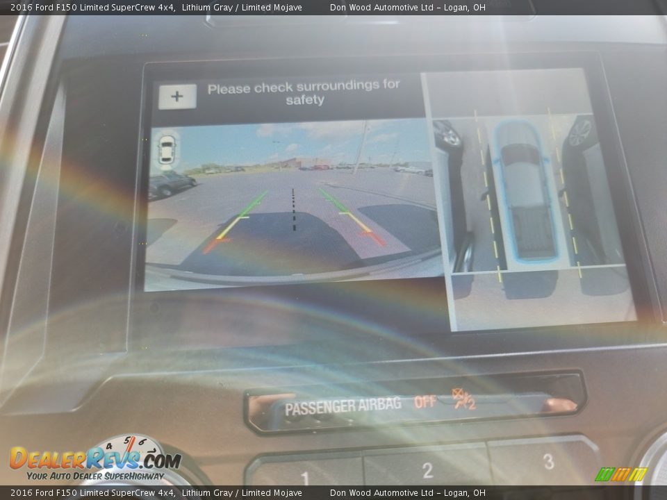 2016 Ford F150 Limited SuperCrew 4x4 Lithium Gray / Limited Mojave Photo #3