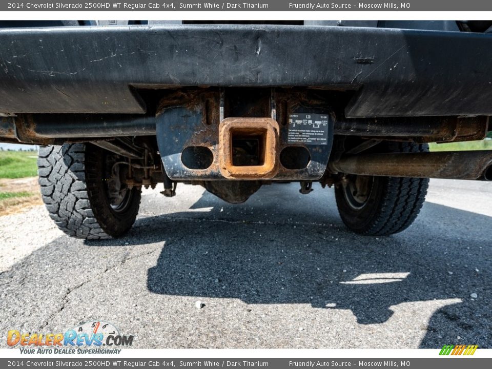 2014 Chevrolet Silverado 2500HD WT Regular Cab 4x4 Summit White / Dark Titanium Photo #14