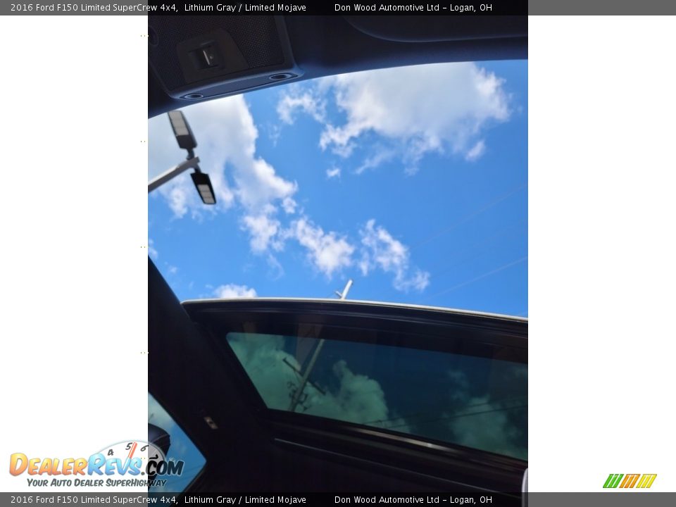 2016 Ford F150 Limited SuperCrew 4x4 Lithium Gray / Limited Mojave Photo #4