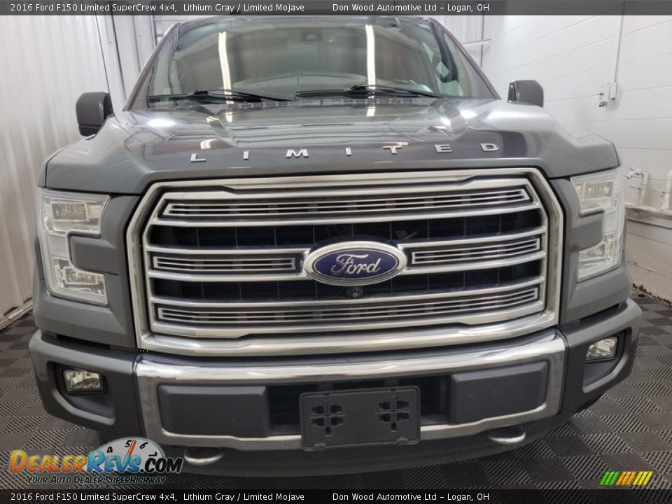 2016 Ford F150 Limited SuperCrew 4x4 Lithium Gray / Limited Mojave Photo #6