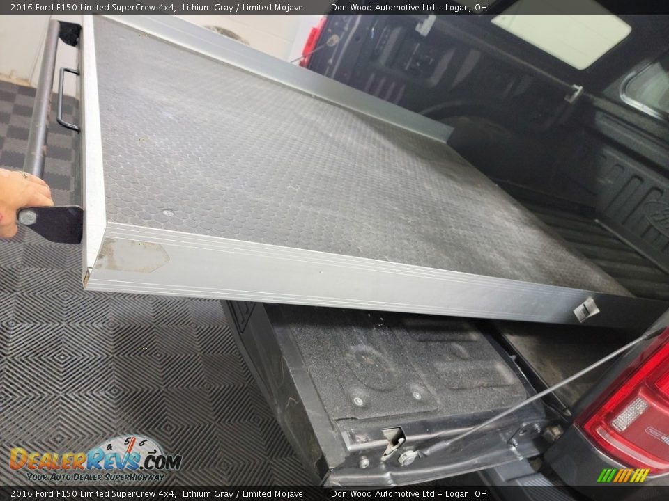 2016 Ford F150 Limited SuperCrew 4x4 Lithium Gray / Limited Mojave Photo #11