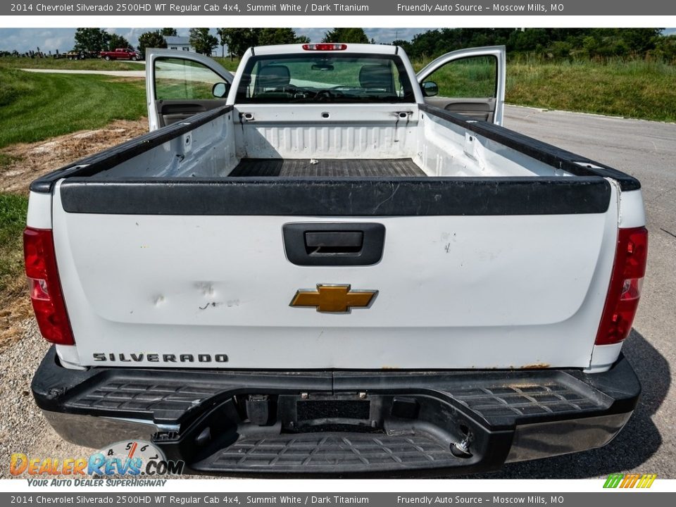 2014 Chevrolet Silverado 2500HD WT Regular Cab 4x4 Summit White / Dark Titanium Photo #22