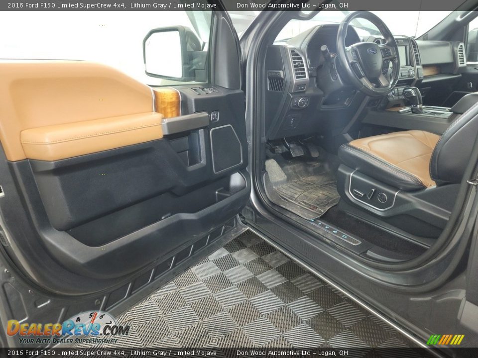 2016 Ford F150 Limited SuperCrew 4x4 Lithium Gray / Limited Mojave Photo #13