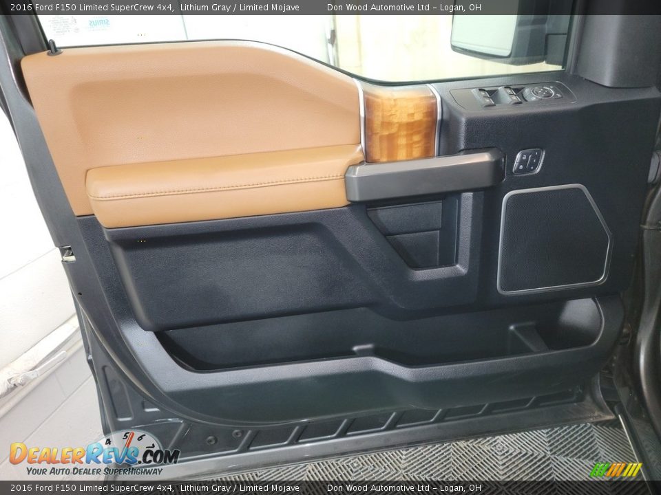 2016 Ford F150 Limited SuperCrew 4x4 Lithium Gray / Limited Mojave Photo #14