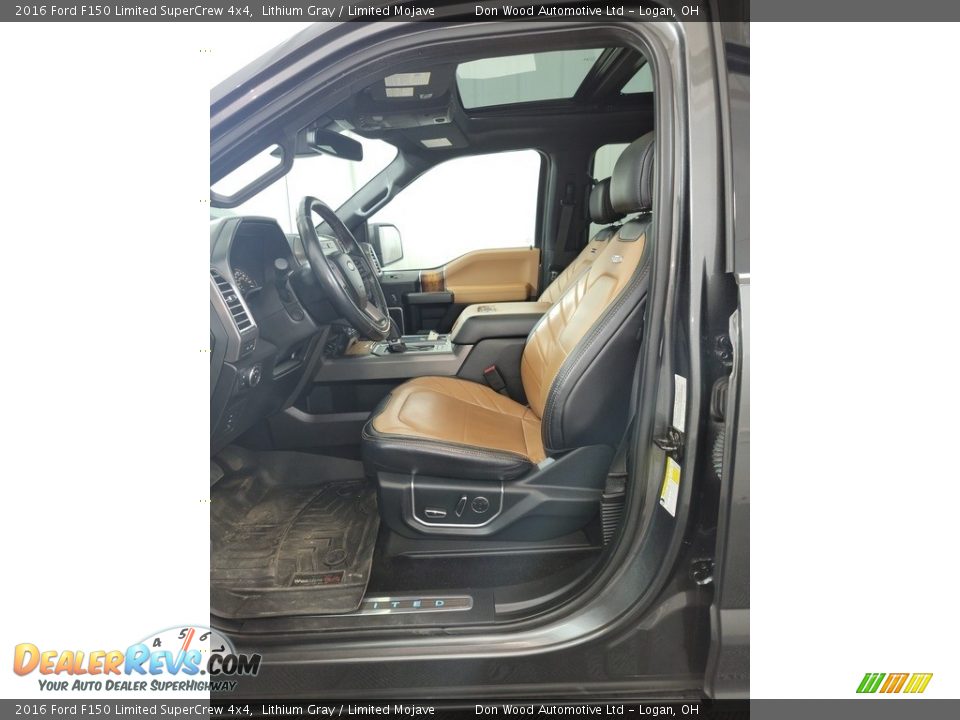 2016 Ford F150 Limited SuperCrew 4x4 Lithium Gray / Limited Mojave Photo #16