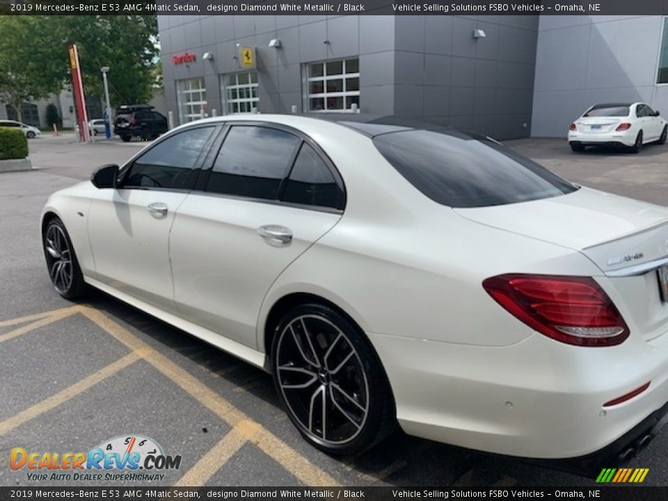 2019 Mercedes-Benz E 53 AMG 4Matic Sedan designo Diamond White Metallic / Black Photo #17