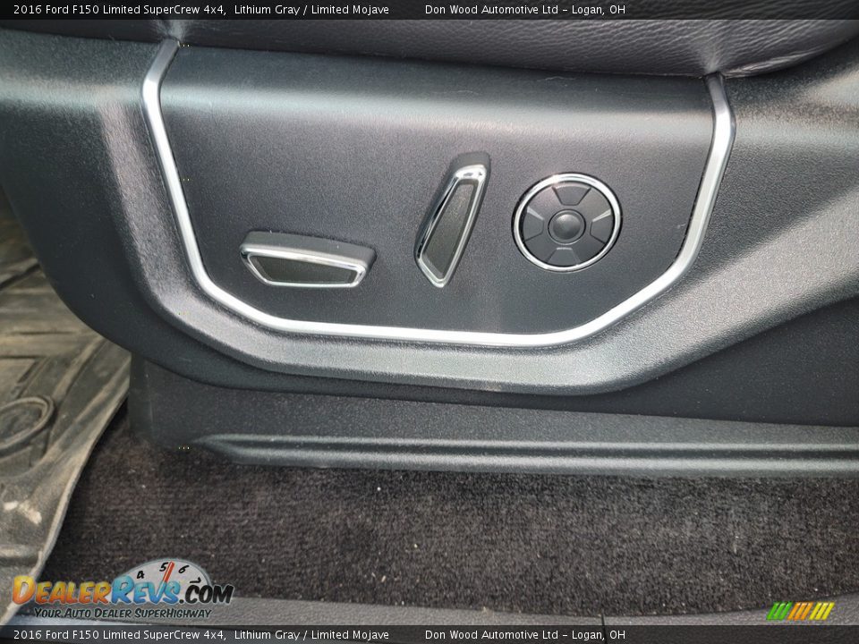 2016 Ford F150 Limited SuperCrew 4x4 Lithium Gray / Limited Mojave Photo #17