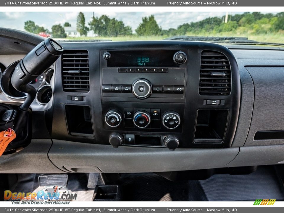 2014 Chevrolet Silverado 2500HD WT Regular Cab 4x4 Summit White / Dark Titanium Photo #29