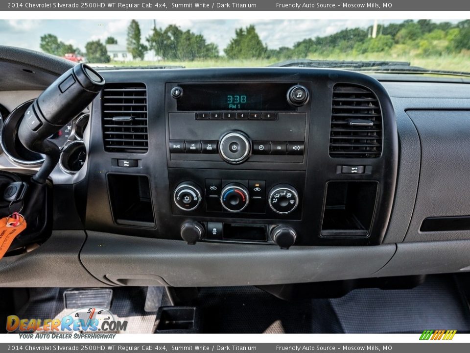 2014 Chevrolet Silverado 2500HD WT Regular Cab 4x4 Summit White / Dark Titanium Photo #29