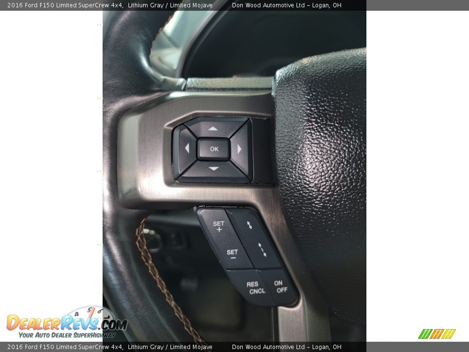2016 Ford F150 Limited SuperCrew 4x4 Lithium Gray / Limited Mojave Photo #19