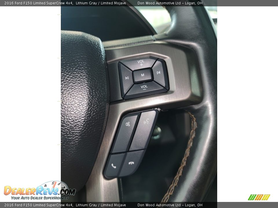 2016 Ford F150 Limited SuperCrew 4x4 Lithium Gray / Limited Mojave Photo #21