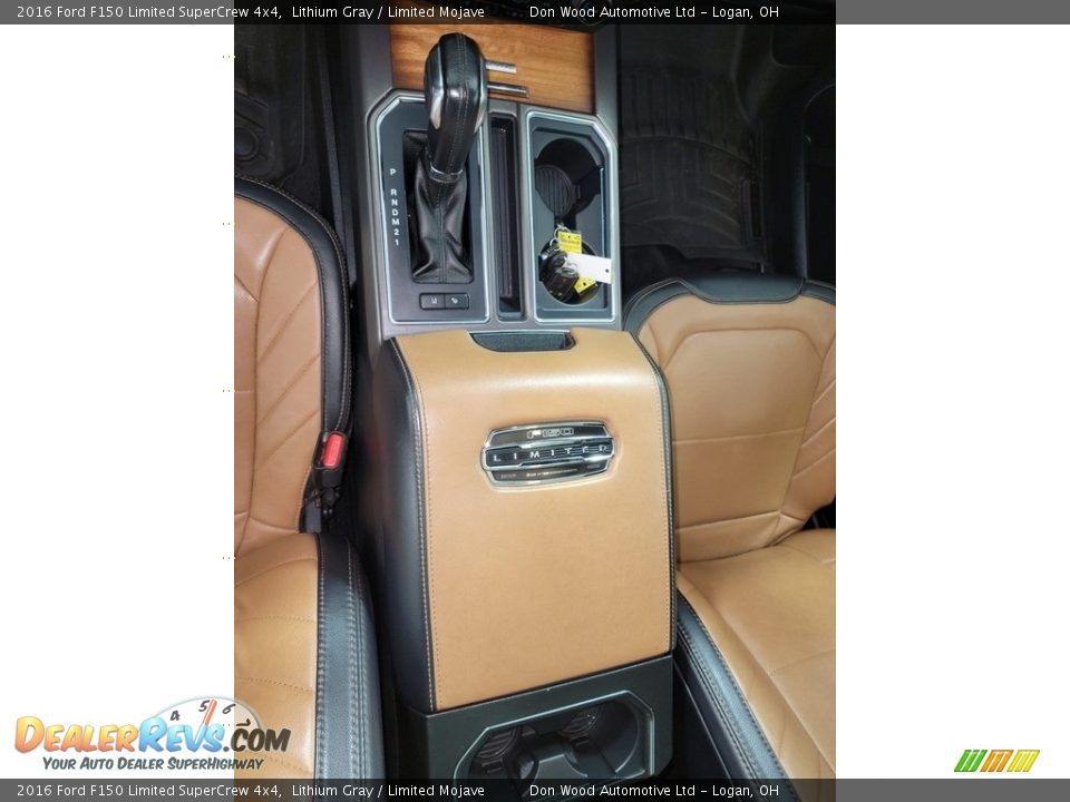 2016 Ford F150 Limited SuperCrew 4x4 Lithium Gray / Limited Mojave Photo #23