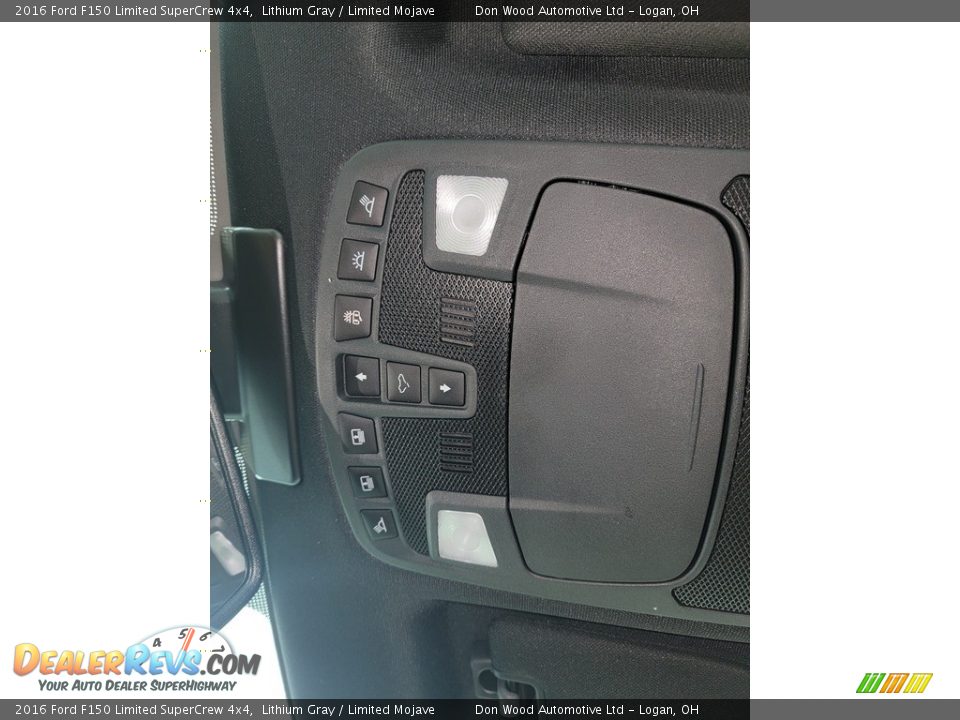 2016 Ford F150 Limited SuperCrew 4x4 Lithium Gray / Limited Mojave Photo #24