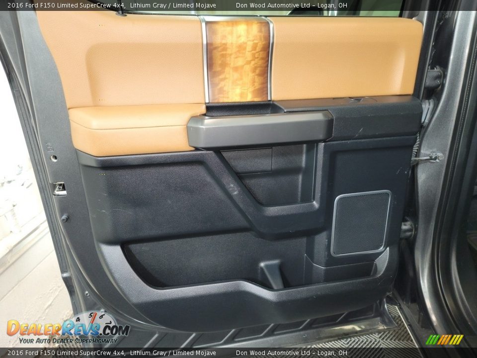 2016 Ford F150 Limited SuperCrew 4x4 Lithium Gray / Limited Mojave Photo #26