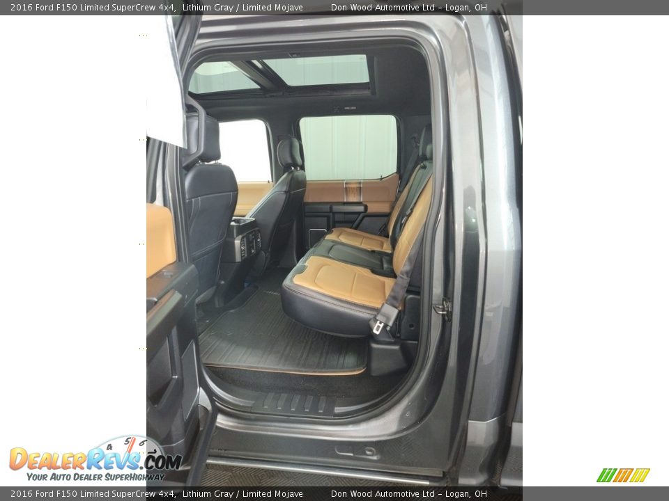 2016 Ford F150 Limited SuperCrew 4x4 Lithium Gray / Limited Mojave Photo #27