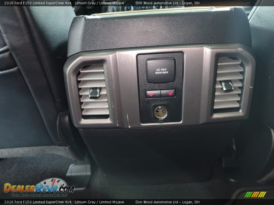 2016 Ford F150 Limited SuperCrew 4x4 Lithium Gray / Limited Mojave Photo #28