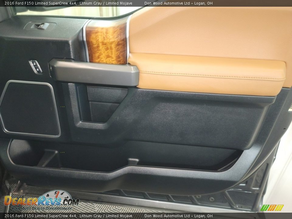 2016 Ford F150 Limited SuperCrew 4x4 Lithium Gray / Limited Mojave Photo #30