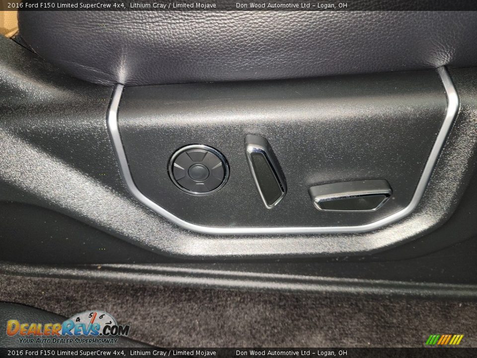2016 Ford F150 Limited SuperCrew 4x4 Lithium Gray / Limited Mojave Photo #32