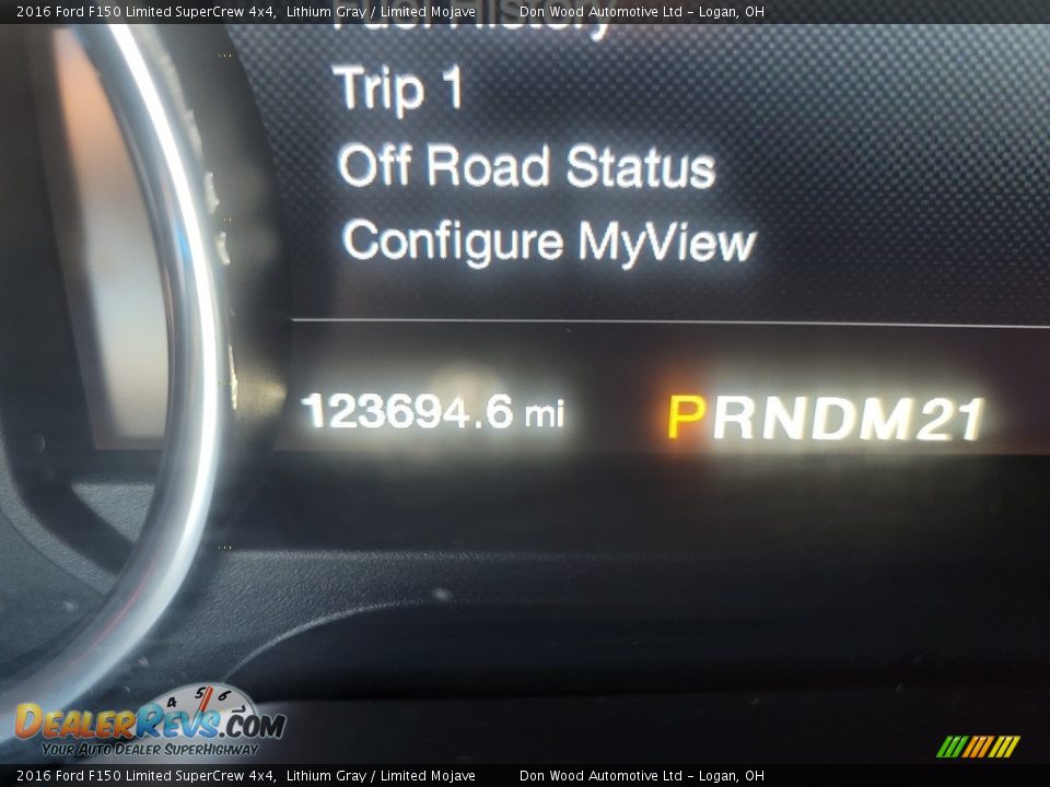 2016 Ford F150 Limited SuperCrew 4x4 Lithium Gray / Limited Mojave Photo #34