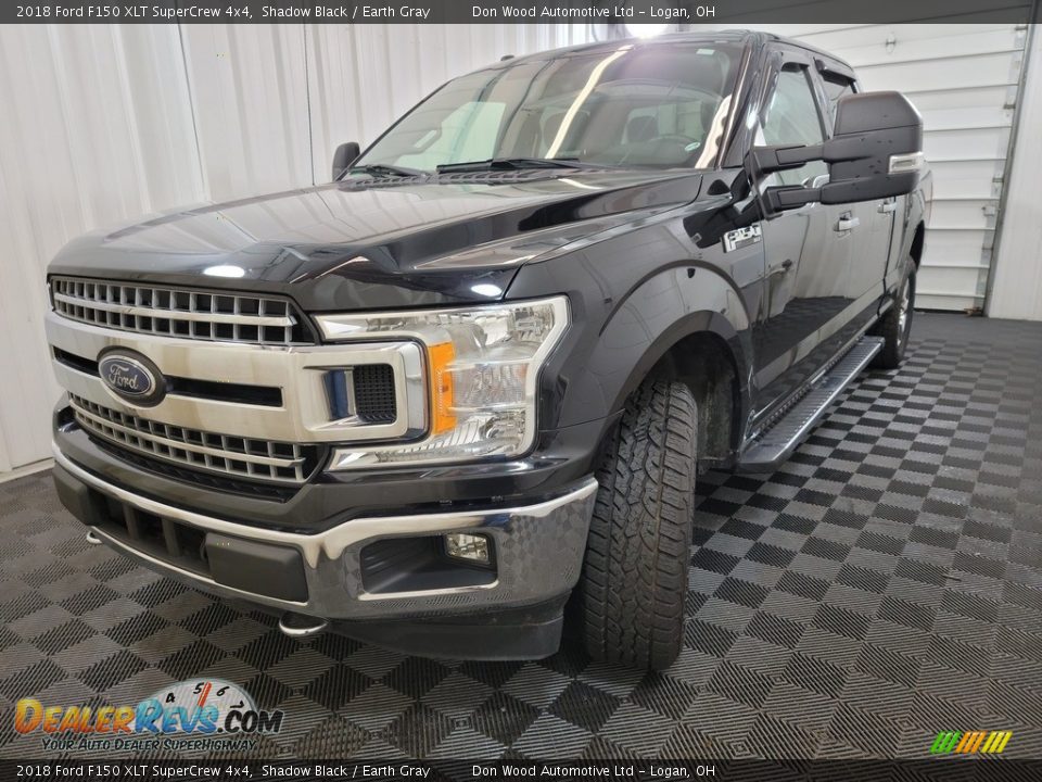 2018 Ford F150 XLT SuperCrew 4x4 Shadow Black / Earth Gray Photo #5