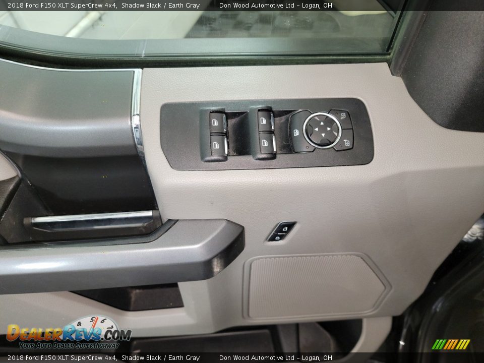 2018 Ford F150 XLT SuperCrew 4x4 Shadow Black / Earth Gray Photo #11