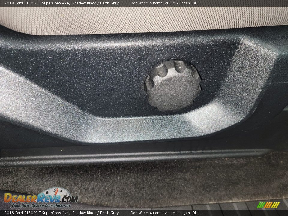 2018 Ford F150 XLT SuperCrew 4x4 Shadow Black / Earth Gray Photo #26